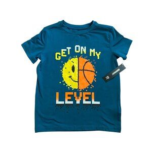 Runway Quick Dry Moister Wicking 'Get On My Level' Tee NEW WITH TAGS